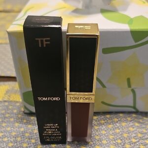 Tom Ford Luxe Matte Lipstick in Deep Brown